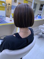 ルーク バイ ヘアーポケット(Luke by hair pocket)&nbsp;ハイライト×内巻きボブ