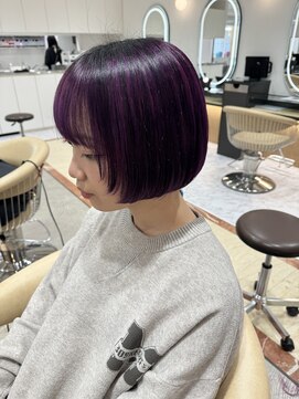 サロウィンブルーム 栄店(SALOWIN BLOOM) umbrella × purple