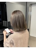 外ハネボブ 20代30代40代ヘア 小顔 大阪ボブ 梅田