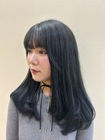 ビューティシモ 川越(Beautissimo)&nbsp;【板倉花連】*. レイヤー×透け感ネイビー.*