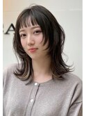 ウルフカット×レイヤーカット