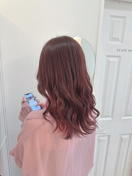 ジーナ  札幌大通(Zina) 美髪＊エアリーロング＊ピンクベージュ＊髪質改善＊Zina札幌大通