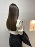 【美髪カラー】カット＋純度100%髪質改善カラーエステ￥24080→