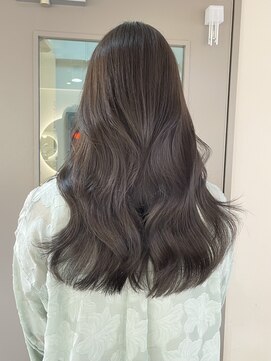 キャンバス バイ ネオリーブ 横浜西口(Canvas by neo.) 透け感グレージュ韓国レイヤーカット艶髪ロング【横浜】