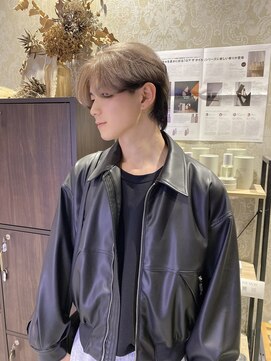 ガレリアエレガンテ 西尾店(GALLARIAElegante) ミルクティーとブラックの【エンドカラー】