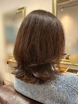 ラルゴ ヘアー(LARGO Hair) 肩上レイヤースタイル　20代30代40代50代60代～