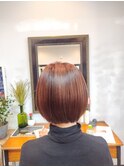 艶髪ナチュラルストレートボブ