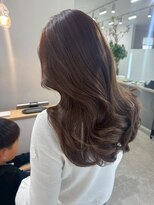 ビビバイベル(BiVi by BHEL)&nbsp;桑名ロングレイヤーカットロングヘアピンクブラウンカラー韓国