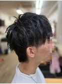 束感×マッシュでキマる清潔感ショート