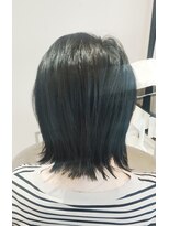 アンベリールフルー(EMBELLIR fleur)&nbsp;オーガニックカラーxミニマムな外ハネボブ