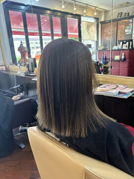 シャンプーボーイアネックス(SHAMPOO BOY Annex) 大人可愛いボブ20代30代40代セミロング◎長崎/佐世保