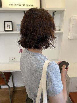 パール(PearL) 【PearL】ウェーブパーマ/髪質改善/コテ巻き風パーマ/ボブパーマ