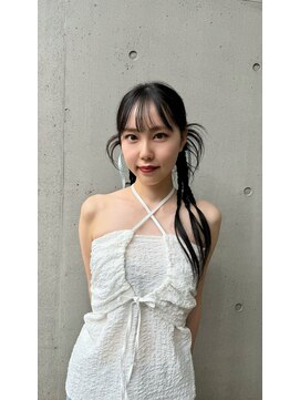 シーン(SCENE) [天神今泉/クラゲヘアー/小顔に見せるヘア/ココアベージュ]