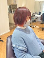 コワファースト  させぼ五番街店(COIFF1RST)&nbsp;アプリコットレッド