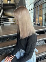 ロンドルピナス 小倉(Lond Lupinus)&nbsp;ミディアムレイヤーカット/似合わせカット/大人ガーリー/20代