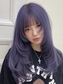 シア トウキョウ 代官山(SIA TOKYO) レイヤーカット × ブルーラベンダー ☆
