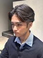 イフ ヘアーサロン(if... hair salon) ビジネススタイルにも◎毛流れセンターパート×低め刈り上げ★