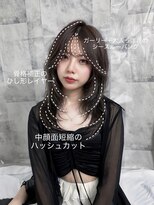 ミニョン(Mi9non)&nbsp;ハッシュカット/ミディアムレイヤー/ワンホンレイヤー