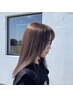 【フルコース】カット+ストレート+マーブ+クイックTRで完璧美髪