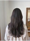 地毛を活かした　ナチュラルロングレイヤー
