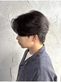 MEN’S/リバースセンターパート/ニュアンスパーマ/群馬高崎