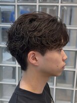 フィフスパーク(fifth PARK)&nbsp;無造作シャドウパーマのマッシュスタイル◎