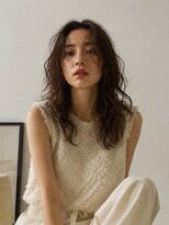 きいろのゾウ ほつれウェーブ/アンニュイロング/ロングウェーブ