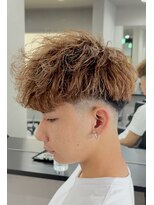 ビーテックバイゼン スライ(B TECH by Zen sly)&nbsp;いかつすぎない茶髪パーマ