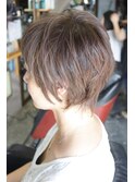骨格補正アシメラウンドショート