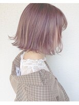 シェリ ヘアデザイン(CHERIE hair design) ショートボブ×ピンクパープル☆