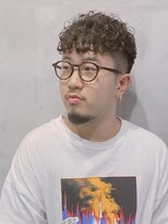 フランクスバーバーリザーブ 人形町店(FRANK’S BARBER RESERVE)&nbsp;くるくるパーマツーブロック　ｙ