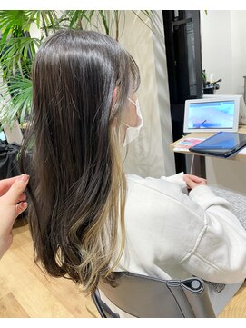 リアントウキョウ(Lian.Tokyo) （LianTokyo 山崎）暗髪×ニュアンスカラー×ヌーディベージュ