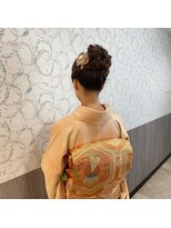 サロンドプランセス(SALON DE PRINCESSE)&nbsp;訪問着着付&スッキリアップスタイル