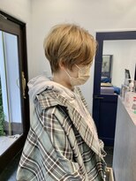 アルコイリスバイドールヘアー(ARCOIRIS by Dollhair)&nbsp;黒髪ロングストレートグレーベージュエギョモリオン眉ショート