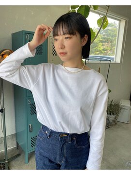 ヘアー バトン(hair vaton) ミニボブ