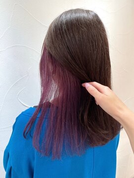 ネオリーブアオバ 高田馬場店(Neolive aoba) インナーカラーパープル