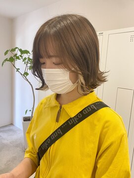 シェノン 武庫之荘(CHAINON) セクションカラー/グラデーションカラー/ペールベージュ