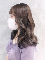 アルバム 渋谷パルコ(ALBUM) マロングレージュロング_グレージュカラーボブウルフ_ba359282