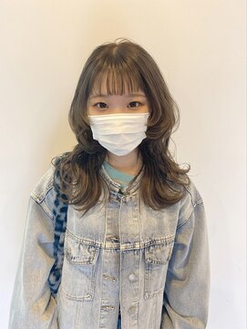 ギグスダブル 栄店(gigs double) ウルフスタイル×ブラウンベージュ