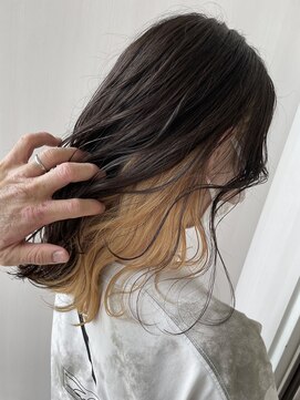 コレロ ヘアー(KORERO hair) インナーカラー×イエベ