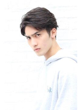 シェノン オム 梅田(CHAINON HOMME) MEN'S HAIR/束感ショート/コンマヘア/ツーブロックマッシュ