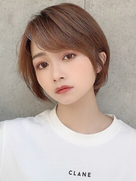 サロウィンフレンテ 新宿三丁目(SALOWIN Frente) 石塚／大人かわいい小顔耳かけショートボブ10代20代30代40代新宿