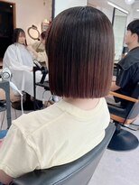 ネオリーブ クーロ(Neolive curro)&nbsp;小顔ボブ×美髪[ぱつっとボブ/縮毛矯正/横浜韓国]