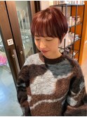 大人かわいいマッシュショート