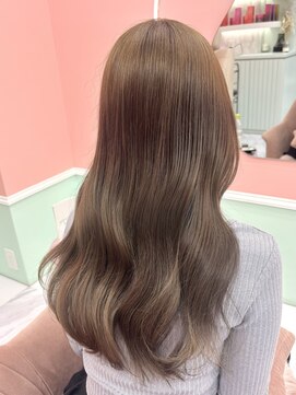 ガーランド(Girland) 【girland】明るめベージュ/韓国風/レイヤーカット