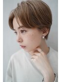 【GEEKS渋谷】ミルクティーベージュ/夏カラー/20代30代/マッシュ