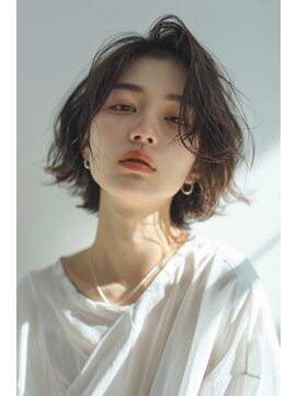 ヘアーアンドスパ アン コントゥール(hair&spa an contour) エアリーショート［下赤塚］