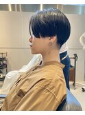 ハンサムショート　刈り上げ　ベリーショート