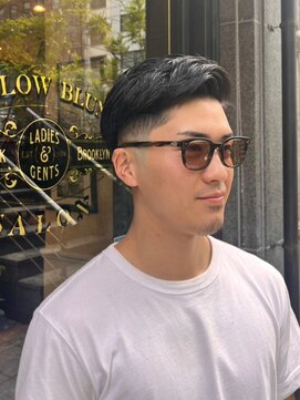 バーバーブロス 長堀店(BARBER BROS) いい男はかきあげアップスタイル