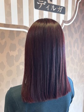 ディルガ ワッセ店(DILGA) 赤みカラー×オージュアトリートメント